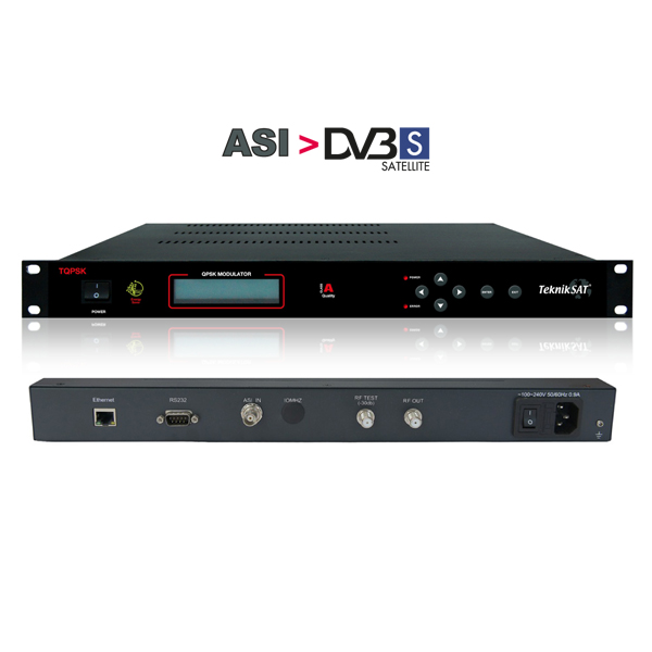 TQPSK MODULATOR, ASI > DVB-T