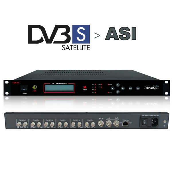 TSA-61 7 IN - 1 SAT RECEIVER, TSA-61 7 IN - 1 SAT RECEIVER