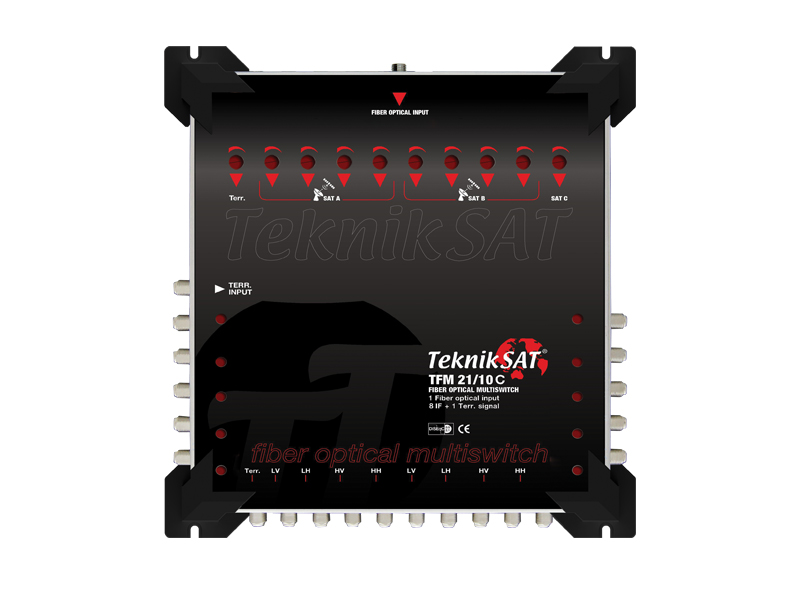 Fiber Optik Multiswitch, TFM 21/10C